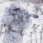 Multicam Alpine Tactical Suit for Winter Hunting Camouflage Clothing for Army Military Including Jacket, Pants, Pouch Suitable for Unisex (M/L/XL/XXL/XXXL)