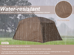 Vidalido 4-6 Person Camping Tent with 3 Door 2 Room Large Family Cabin Tents, Double Layer Waterproof Portable Glamping Tent, Big Tents for Outdoor Camping Hiking and Backpacking