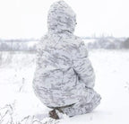Multicam Alpine Tactical Suit for Winter Hunting Camouflage Clothing for Army Military Including Jacket, Pants, Pouch Suitable for Unisex (M/L/XL/XXL/XXXL)