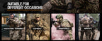 G3 Combat Suit Military Apparel Set Tactical Camouflage Clothing Hunting Uniform Paintball Gear with Knee Pads for Men
