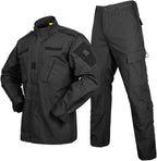 Men's Tactical Combat Jacket and Pant Set Ripstop Military Uniform Outdoor Hunting Paintball Airsoft Casual Clothes