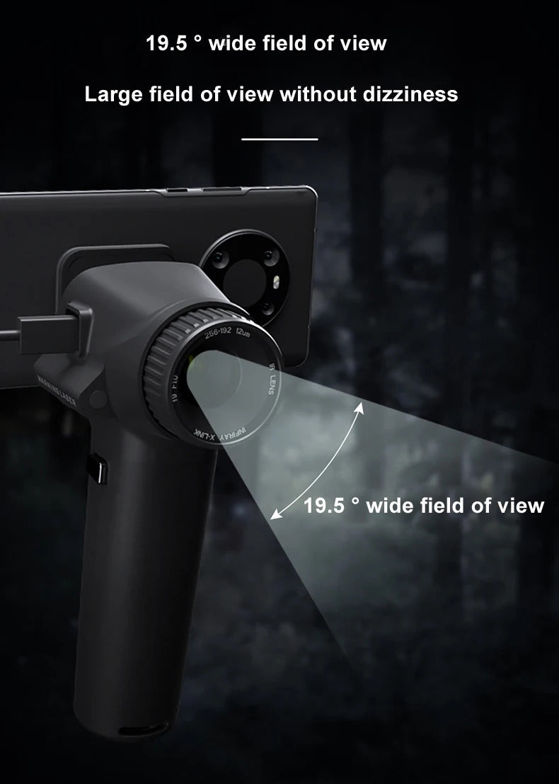 InfiRay XP09 Infrared Handheld Thermal Imager HD Night Vision Camera For Mobile Phone Outdoor Search