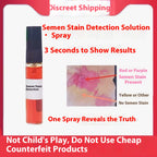 Semen detection spray reagent for semen testing page