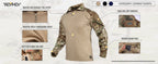 G3 Combat Suit Military Apparel Set Tactical Camouflage Clothing Hunting Uniform Paintball Gear with Knee Pads for Men