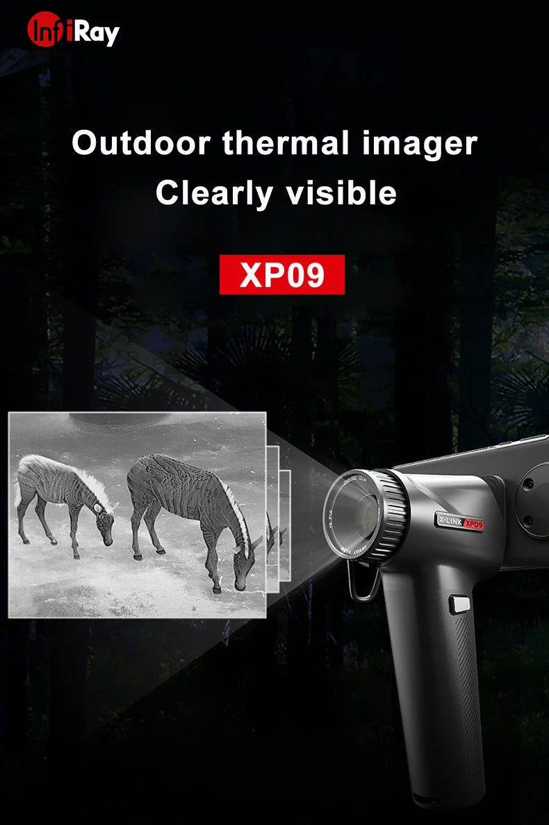 InfiRay XP09 Infrared Handheld Thermal Imager HD Night Vision Camera For Mobile Phone Outdoor Search