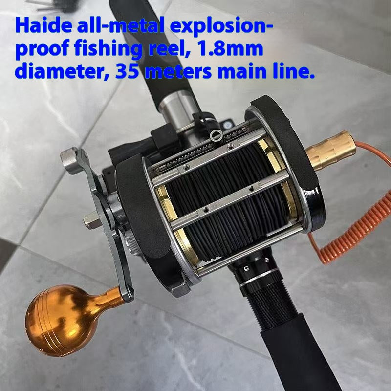 Visual fishing rod full set of temperature sensing HD night vision fish finder