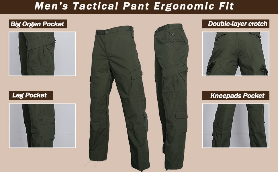 Men's Tactical Combat Jacket and Pant Set Ripstop Military Uniform Outdoor Hunting Paintball Airsoft Casual Clothes
