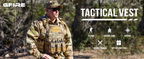 GFIRE Tactical Vest - Airsoft Lightweight Modular 3D Breathable Quick Release Vest, Adjustable Tactical Gear for Training