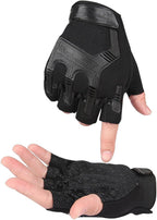 Tactical Suit,Combat Pants and Shirt,Cap Gloves Balaclava Set,Black Camo Uniform Men's Military Airsoft Gear