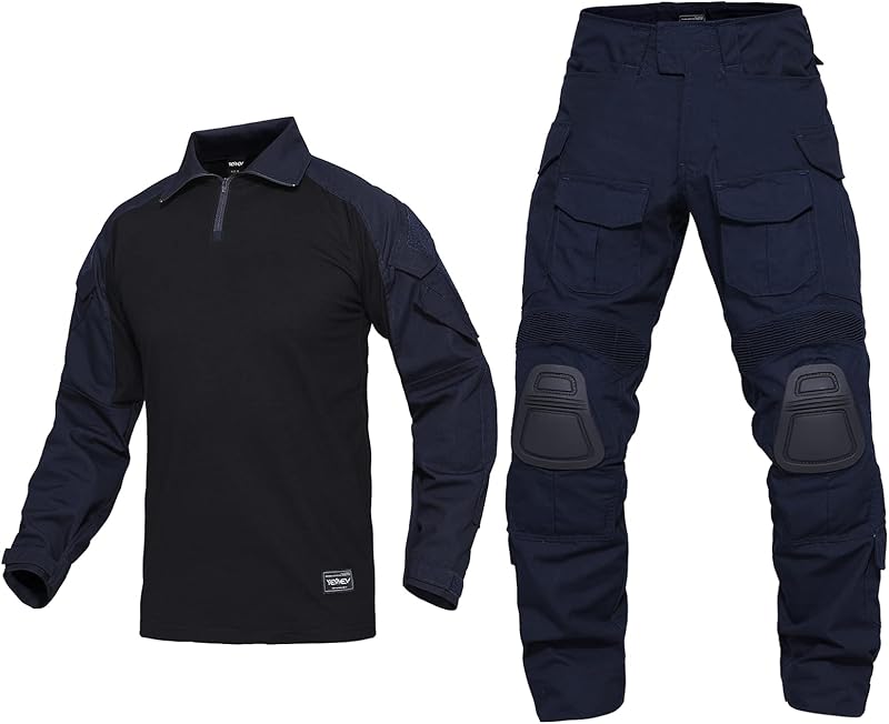 G3 Combat Suit Military Apparel Set Tactical Camouflage Clothing Hunting Uniform Paintball Gear with Knee Pads for Men